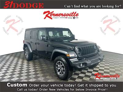 2025 Jeep Wrangler Sport S 4WD 4dr SUV Heated Seats Remote...