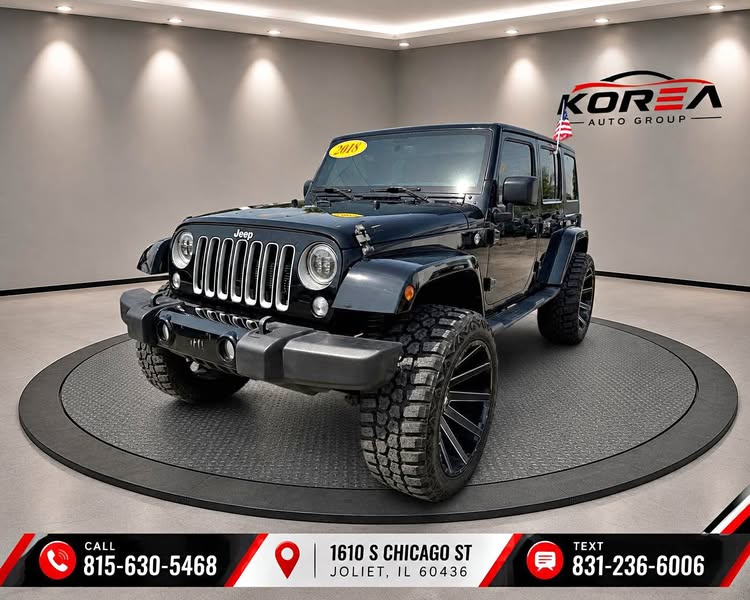2018 Jeep Wrangler - Unlimited Sahara Sport Utility 4D