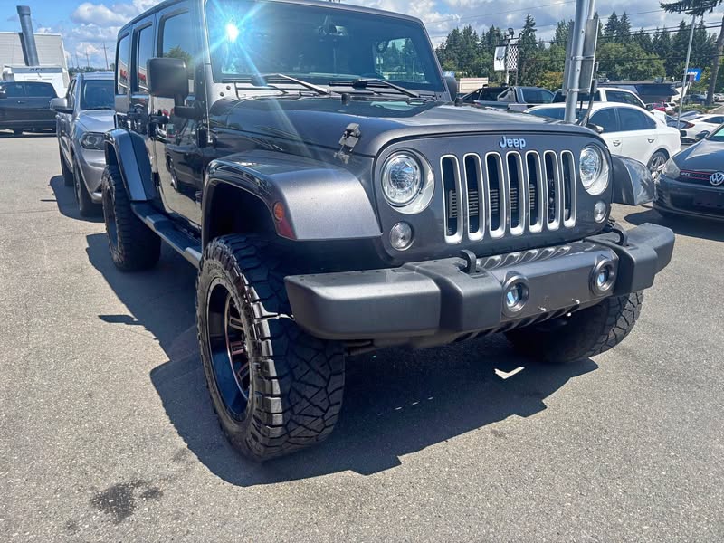 2018 Jeep Wrangler Unlimited Sahara Sport Utility 4D