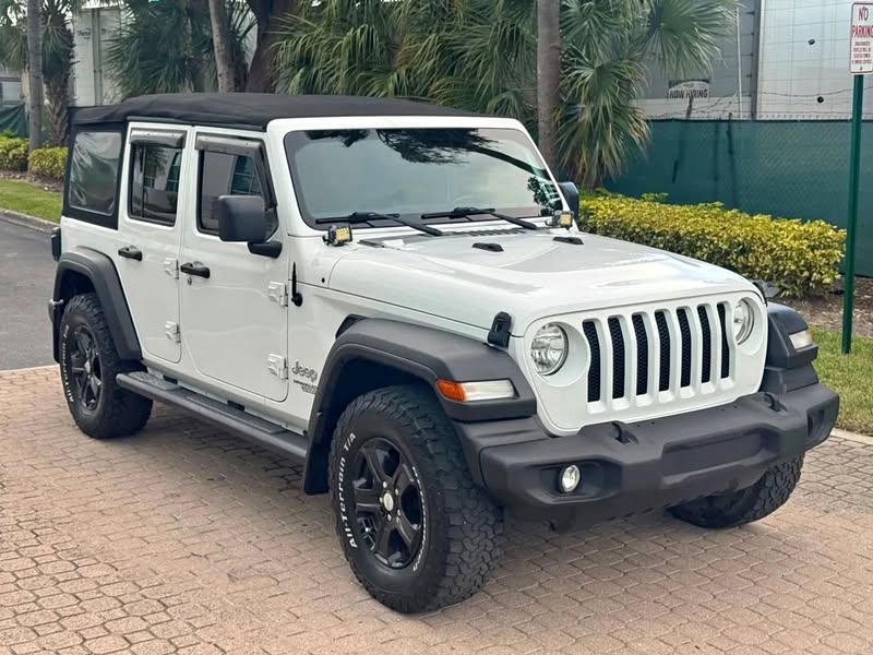 2018 Jeep Wrangler Unlimited All New Sport S Sport Utility 4D