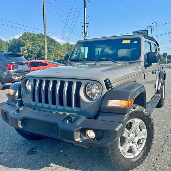 2018 Jeep Wrangler Unlimited - All New Sport S Sport Utility 4D