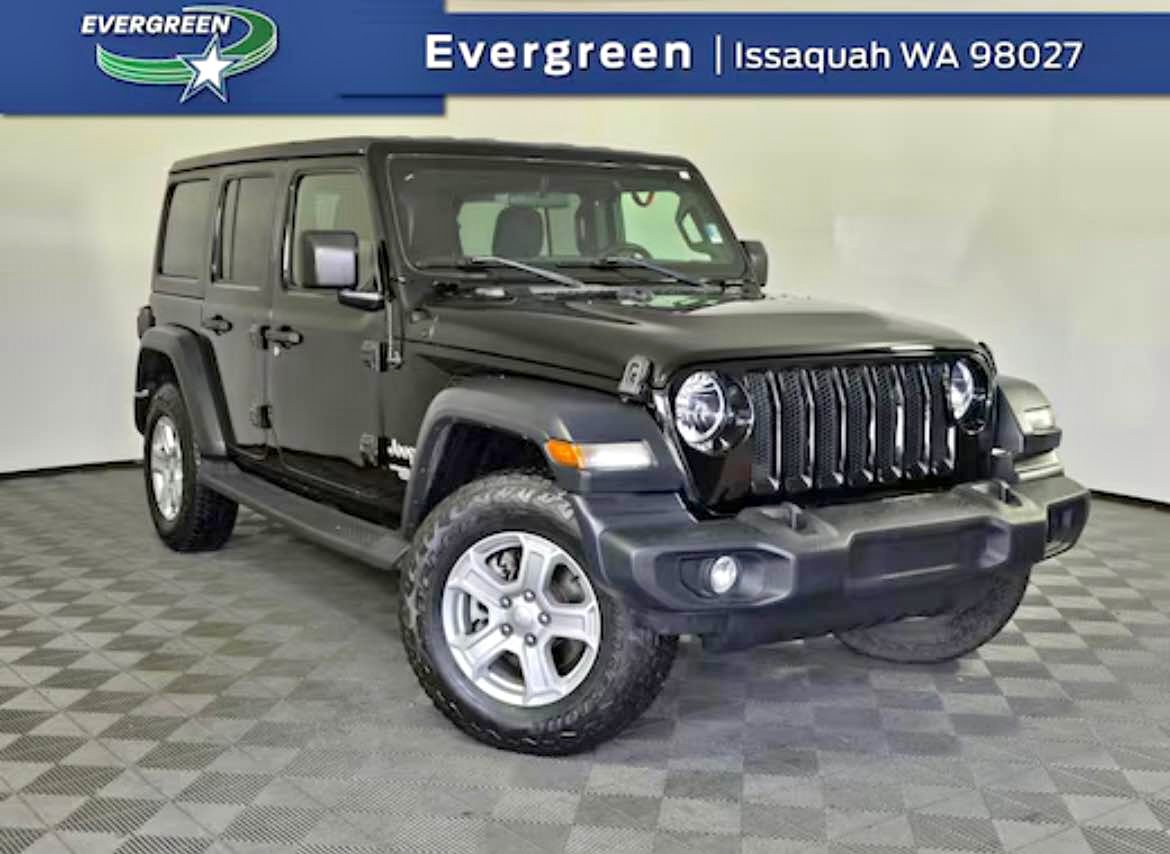 2018 Jeep Wrangler - Unlimited Sport S SUV 4D