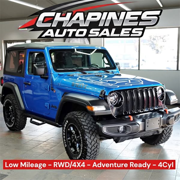 2021 Jeep wrangler willys