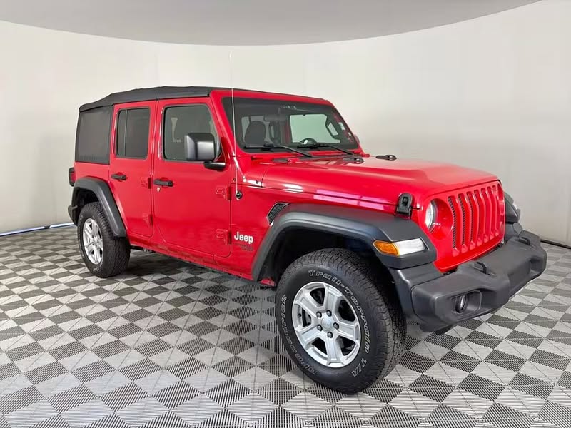 2019 Jeep wrangler unlimited sport s