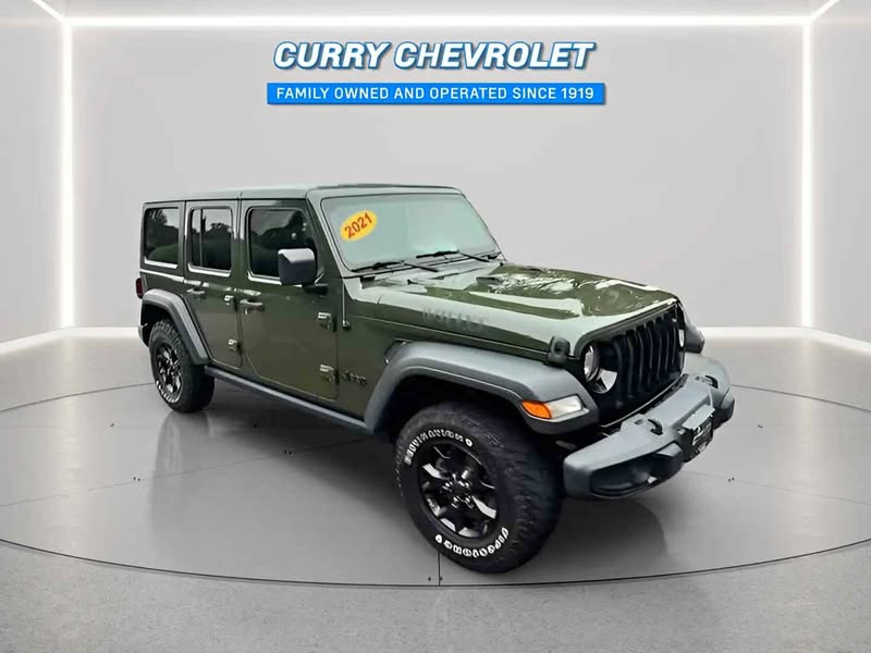 2021 Jeep Wrangler - Unlimited Willys Wheeler Sport Utility 4D