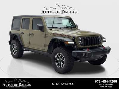 2025 Jeep Wrangler Rubicon CAM,PARK ASST,KEY-GO,17" WHLS