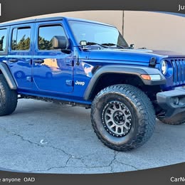 2018 Jeep Wrangler Unlimited All New Sport S Sport Utility 4D