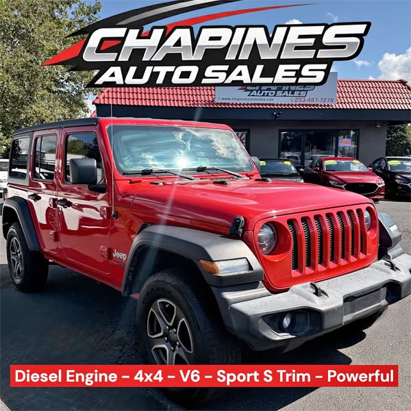 2020 Jeep Wrangler Unlimited Sport S