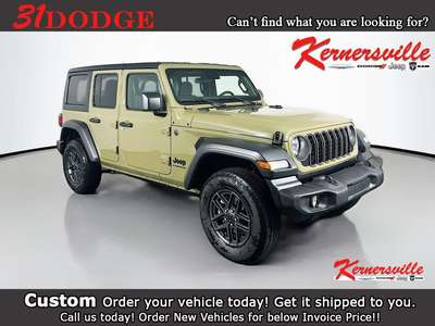 2025 Jeep Wrangler Sport S 4X4 4dr SUV Heated Seats Remote...