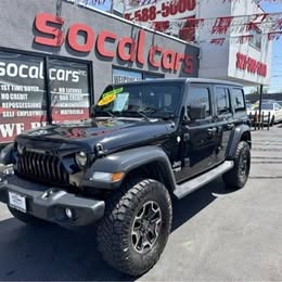 2020 Jeep  Wrangler Unlimited  Sport S Sport Utility 4D SUV