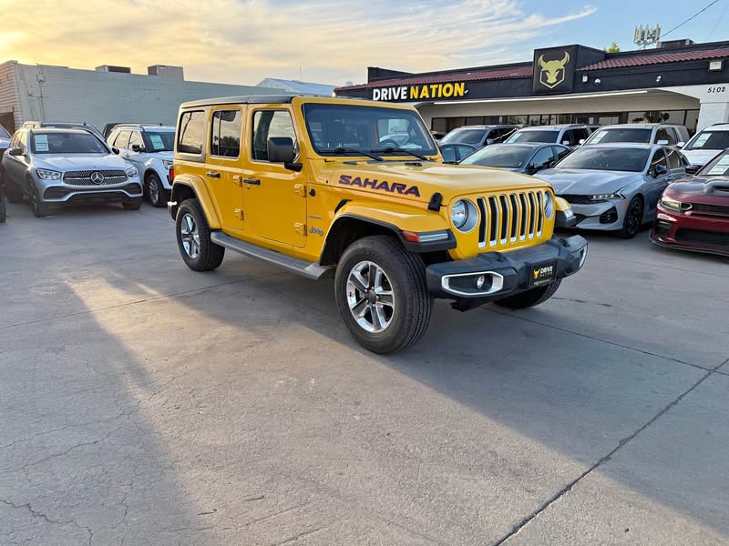 2019 Jeep Wrangler Unlimited Sahara Sport Utility 4D