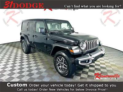 2025 Jeep Wrangler Sahara 4WD 4dr SUV Heated Seats Remote...
