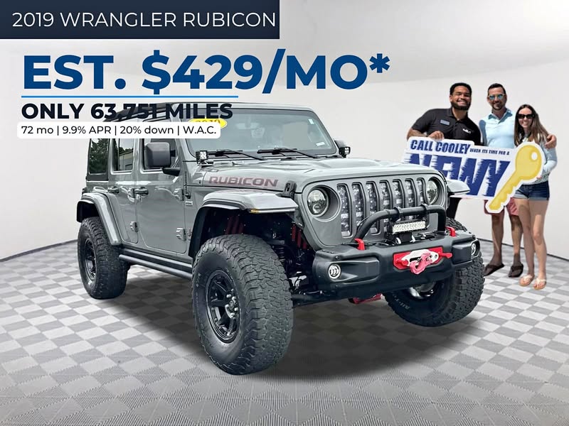 2019 Jeep Wrangler Unlimited Rubicon
