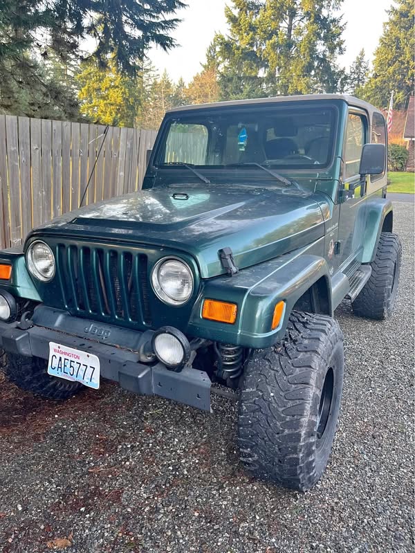 2000 Jeep Wrangler - Sahara Sport Utility 2D