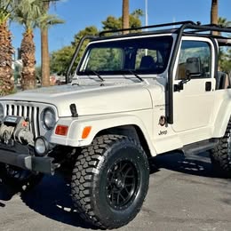 2000 Jeep WRANGLER SAHARA SPORT UTILITY 2D