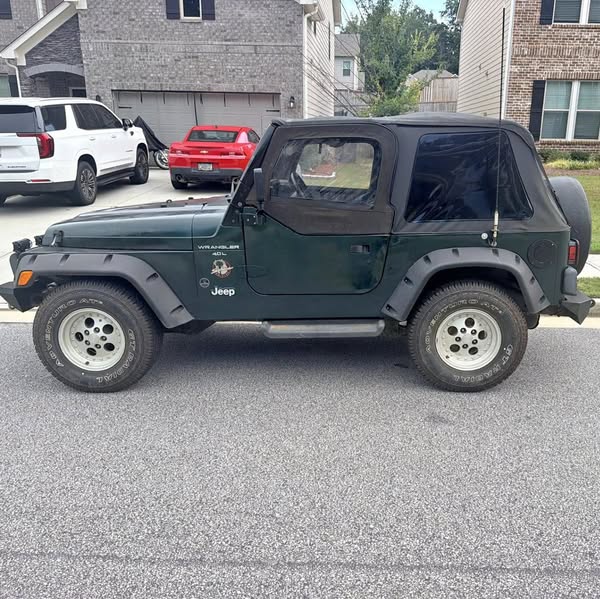 1999 Jeep Wrangler Sahara Sport Utility 2D