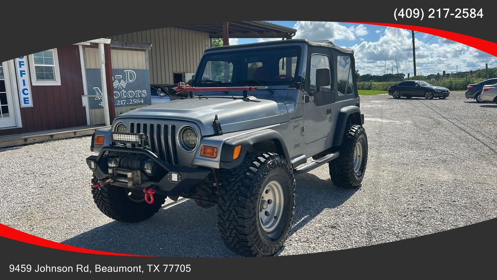 2001 Jeep Wrangler Sport Utility 2D