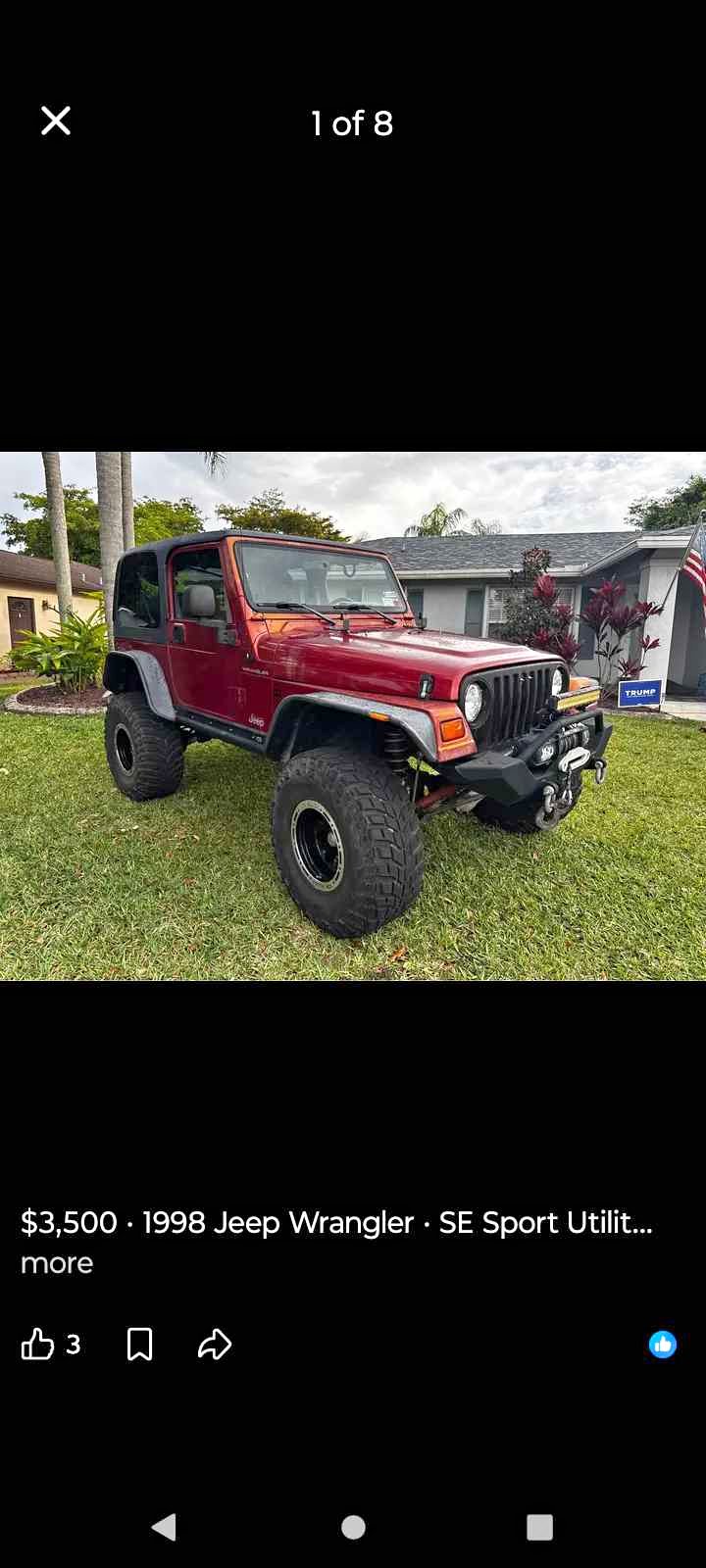 1998 Jeep Wrangler - \