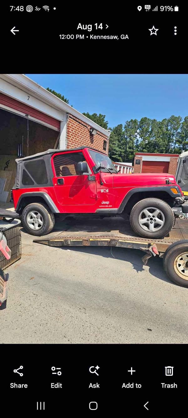 2003 Jeep Wrangler - X Sport Utility 2D