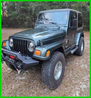 2002 Jeep Wrangler Sahara 4WD 2dr SUV Stock #2222631