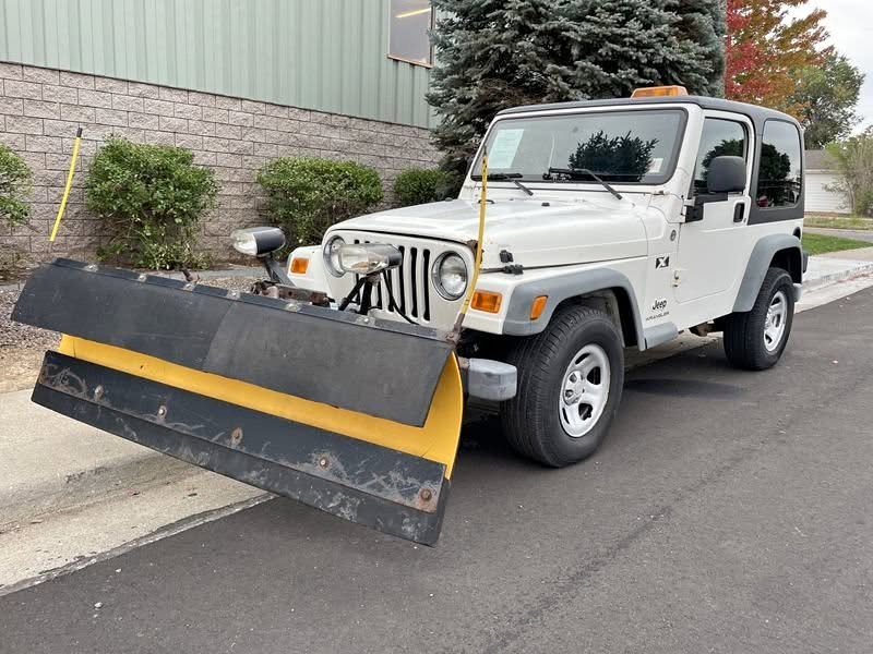2005 Jeep Wrangler Snow Plow