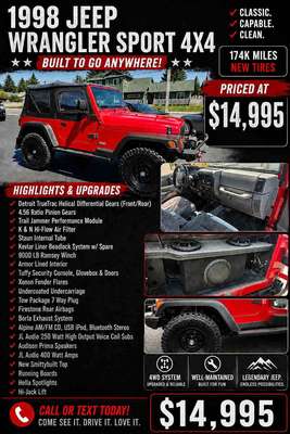 1998 Jeep Wrangler - \