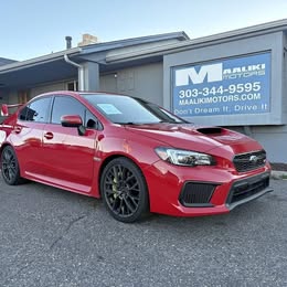 2019 Subaru WRX STI Limited AWD with Wing Spoiler - 65k Miles