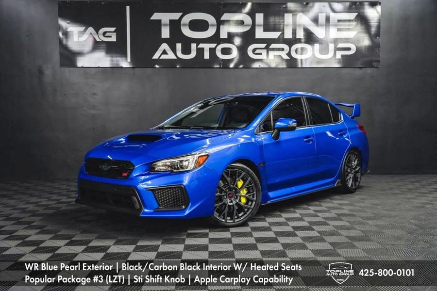 2019 Subaru WRX STI Sedan 4D