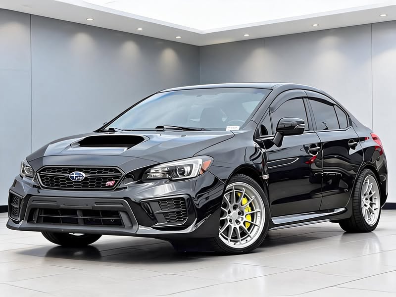 2021 Subaru wrx sti limited awd with low profile spoiler \u2014 33k miles