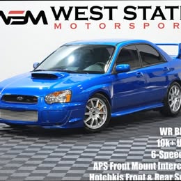 2004 Subaru Impreza WRX STI Turbo AWD