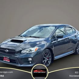 2019 Subaru WRX PREMIUM SEDAN 4D AWD