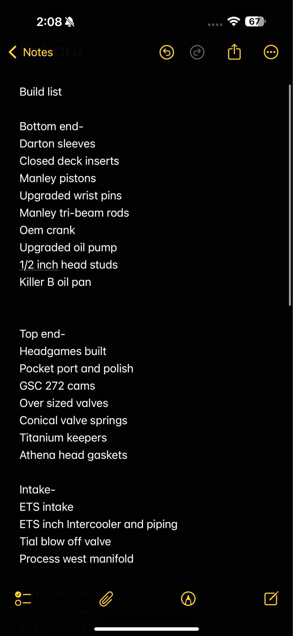 2019 Subaru WRX - STI