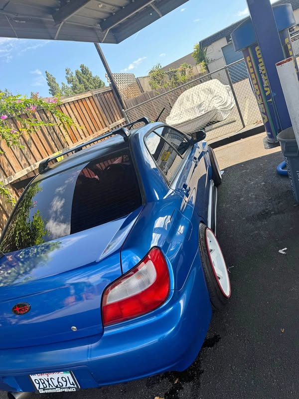 2002 Subaru WRX - Trim is clean