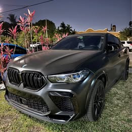 BMW X6 M Competition matte black 2022