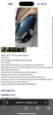 2012 Jaguar XF - Luxury Sedan 4D