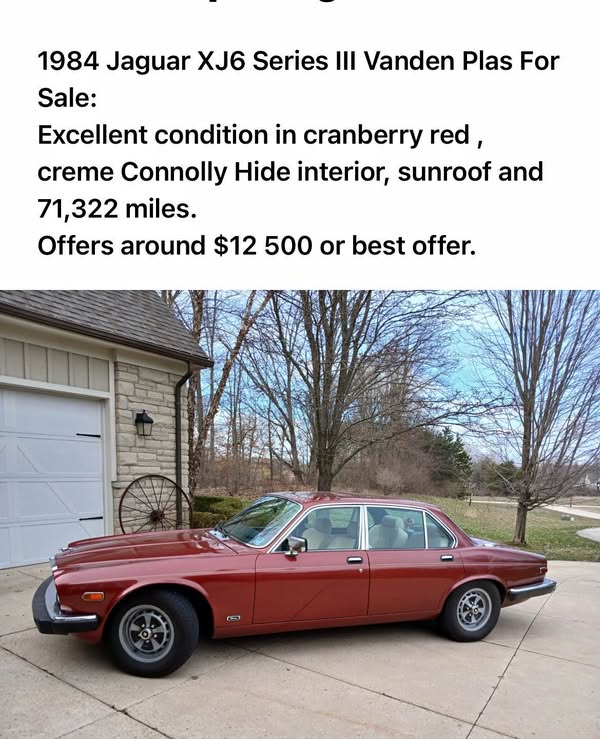 1984 Jaguar XJ - XJ6 Vanden Plas Sedan 4D
