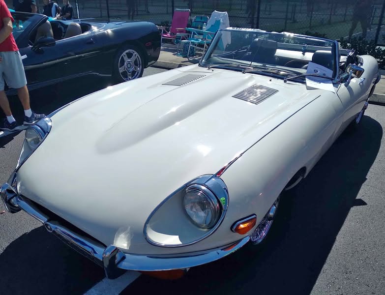 1970 Jaguar XKE Convertible, restored no rust