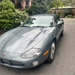 2002 Jaguar XKR- supercharged.