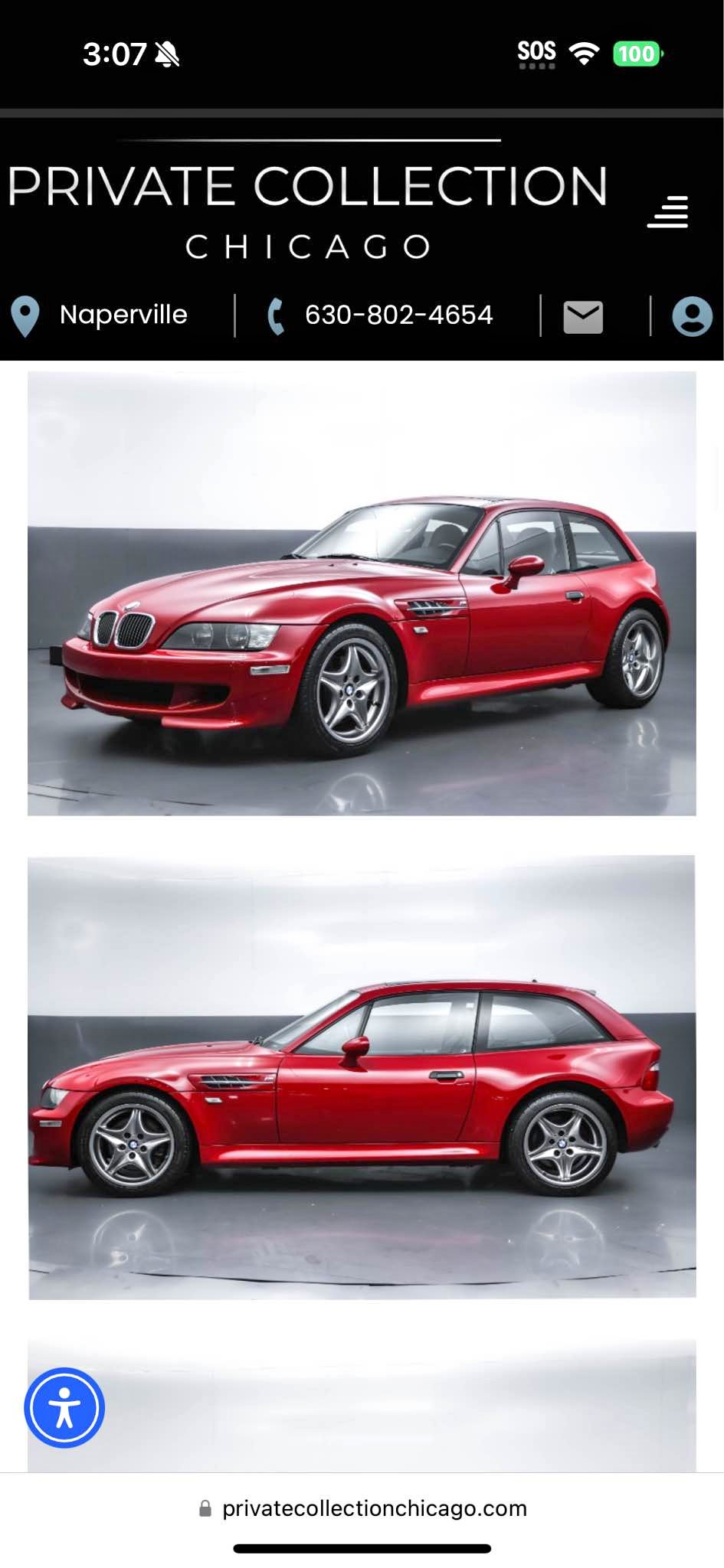 2001 BMW Z3 - M Coupe