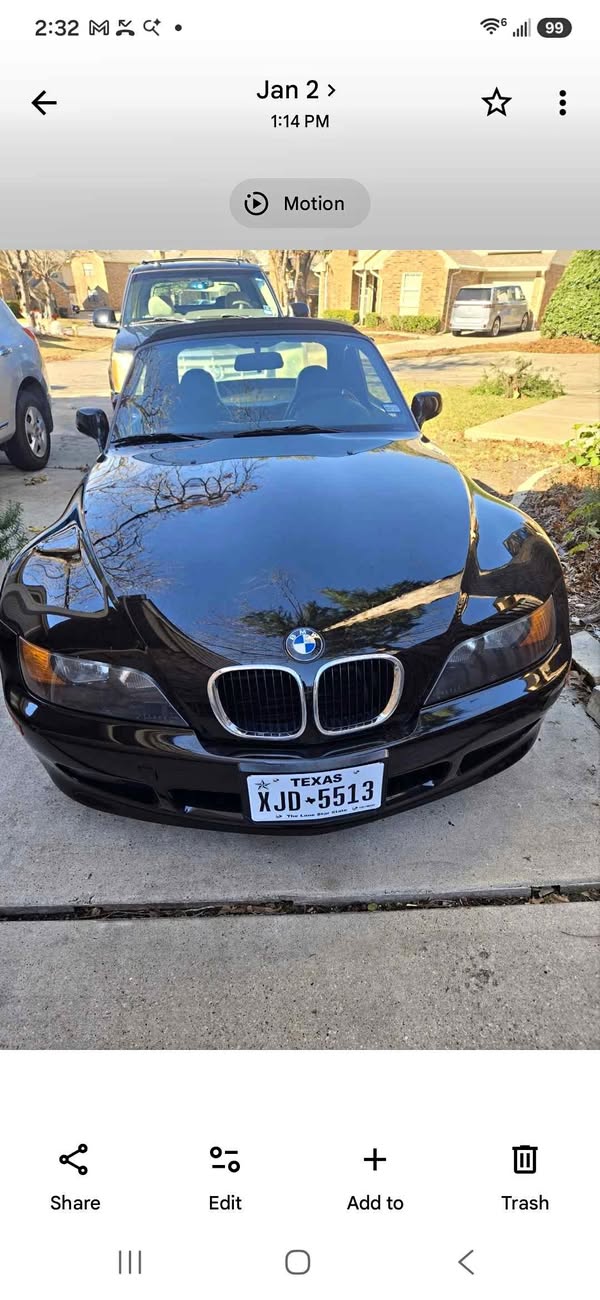 1996 BMW Z3 - 4-Cyl Roadster 2D