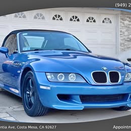 2001 BMW M Z3 Z 3 ROADSTER CONVERTIBLE MANUAL TRANSMISSION (STICK SHIFT) - FULLY SERVICED - Incredible Color Combo