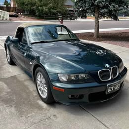 2000 BMW Z3 2.8 Roadster dark green