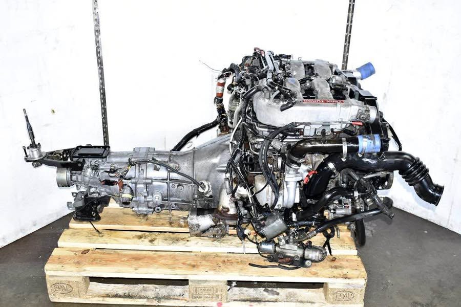 1990-1996 JDM NISSAN 300ZX VG30DETT 3.0L V6 TWIN TURBO ENGINE VG30 MOTOR Z32