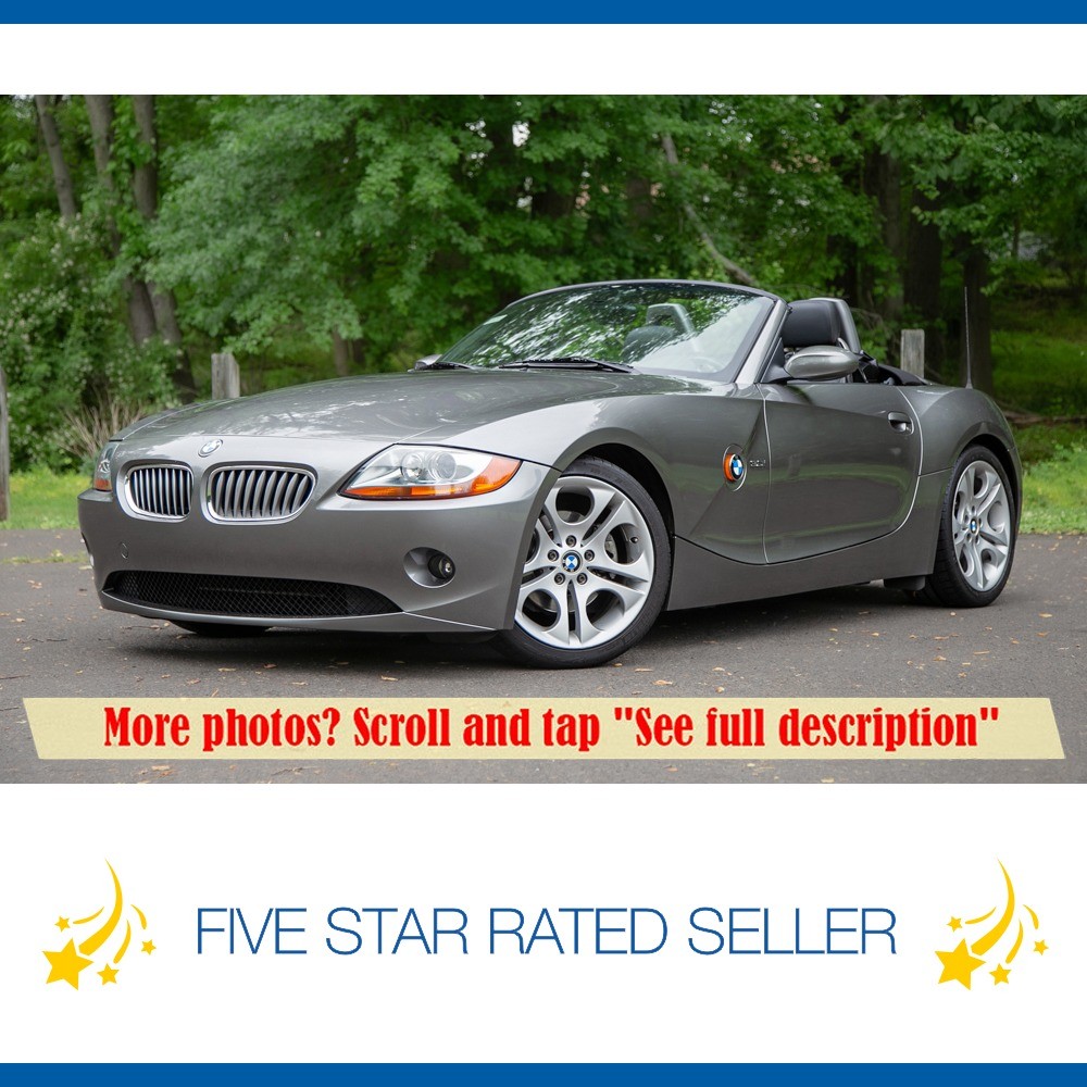 2003 BMW Z4 1 Owner 42k Sport 6SP Premium Convertible...