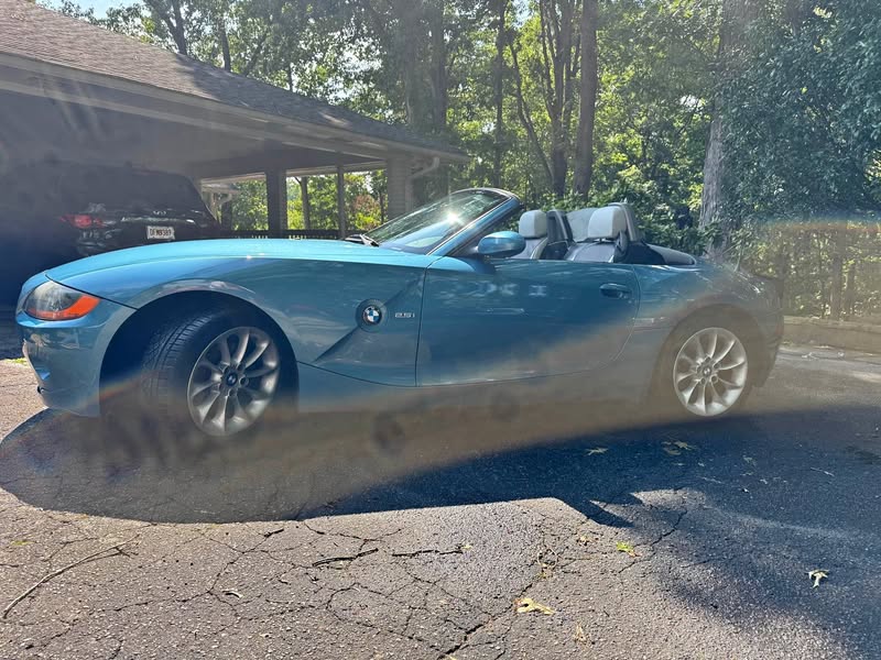 2004 BMW Z4 46k origmiles Convertible 46,000 original miles.  Factory leather, electric top2.5L Auto